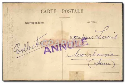 Verneuil (Eure) — Monument du Général Cte de Frotté dans l'église de la Madeleine — Ch. Foucault, édit., Dreux — Verso
