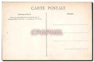 Foresta di FONTAINEBLEAU — Rocca sospesa — serie 625 — Verso