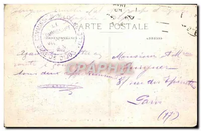 Dijon — Le Bois du Parc (Allée Centrale) — Dijon, n°124 — Rewers