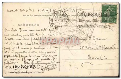 Castelo de l'Aleu (S.-et-O.) — Vista geral — Cho Kohler — Verso