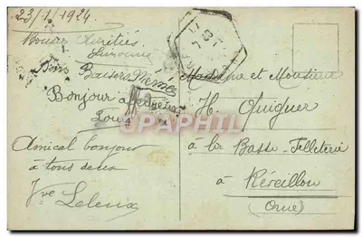 Amiens — Ogólny widok z wieży dzwonowej — Wydawnictwo C. N. — Rewers