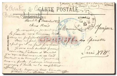 Montargis — Il Canale e i Docks — P. Drées, Editore — Verso