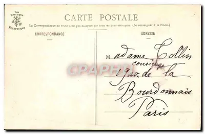 Zamek w Vitré — Zamek i wieża św. Laurent — La Bretagne Pittoresque, n°339 — Rewers