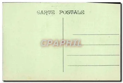 Marseille — Ponte suspensa com sardinha gigante — editor desconhecido — Verso