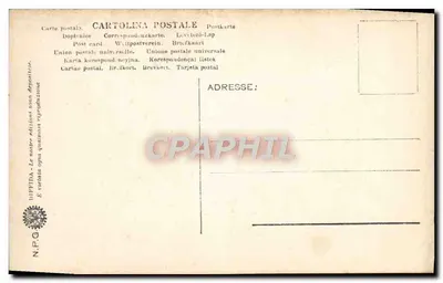 Rzym. Muzeum Terma. Flautystka — N° 220 — wydawca N.P.G. — Rewers