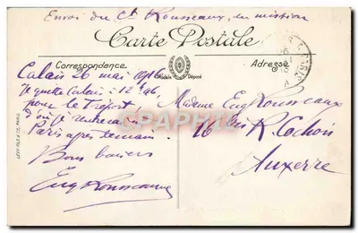 Calais — A Praça das Armas e o Sino — LL. n°40 — Verso