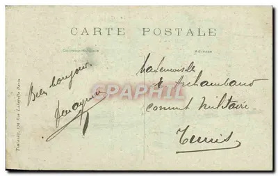 PARIS — Het Kleine Paleis van de Champs Élysées — T. M. K. — Achterkant
