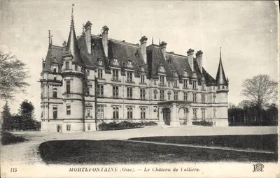 Mortefontaine (Oise) — O Castelo de Vallière — ND Hol, n°115