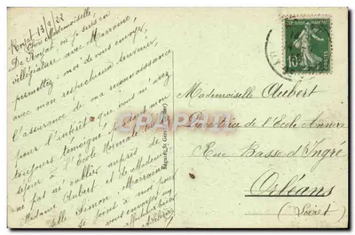 Royat-les-Bains — Katedra (styl romański) — Ideal, nr 4215 — Rewers
