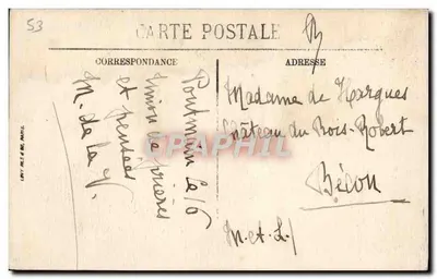 Pontmain — Bazylika, Rzeczy Bożych, Pontmain (Mayenne) — Rewers