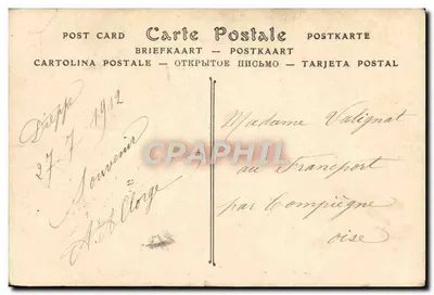 Dieppe — Kościół św. Jakuba, Schody Sakristy — ND Phot, n° 151 — Rewers