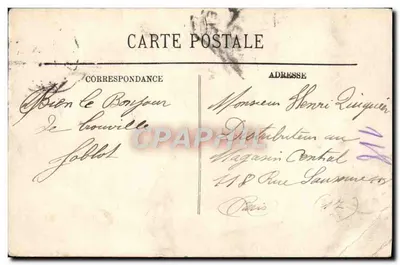 TROUVILLE — La Jetée-Promenade — LL. n° 274 — Verso