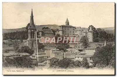 Bilhete postal antigo Jarnioux