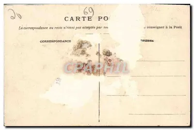 Dardilly-le-Bas (Rhône) — Vista Geral — S.F. n°545 — Verso