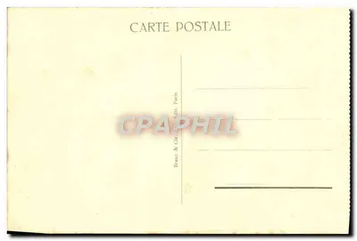 Napoleão I morrendo — Museu de Versailles — Editor Braun & Cie, Paris — Verso