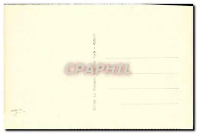 Ajaccio — Akt chrzestowy Napoleona I — Wydawnictwo La Cigogne — Rewers