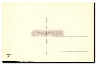 Ajaccio — Casa de Napoleão I — Cadeira de portadores da nascença de Napoleão I — Verso