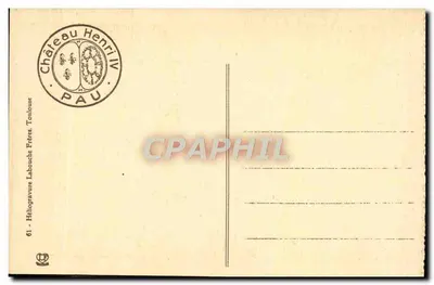 Pau - Il Castello - Il Berceau di Enrico IV — Verso