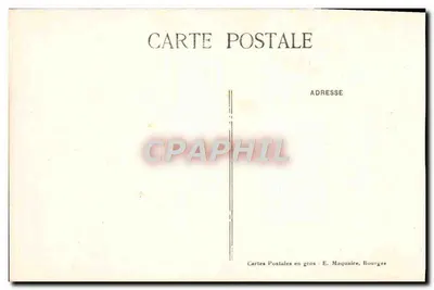 Bourges — Wnętrze katedry — Widok poprzeczny — E. Maquaire, nr 277 — Rewers