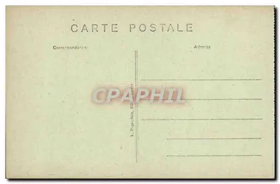 Chinon (Indre-et-Loire) — Casas antiguas del siglo XV — A. P. n°30 — Reverso