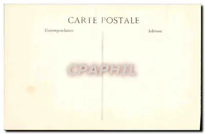 Palácio de FONTAINEBLEAU — Avenida Coberta no Jardim Inglês — (R.D.) — Verso