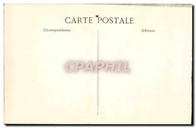 Palácio de FONTAINEBLEAU — Quarto de dormir de Napoleão I — n° 266 — Verso
