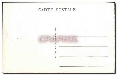 Nice - Zatoka Aniołów - Widok z zamku — J. Gilletta, Nice, nr 24 — Rewers