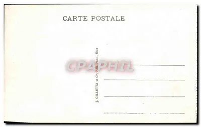 Monte-Carlo - Sala de Jogos Trente-Quarante - Edit. Gilletta n°706 — Verso