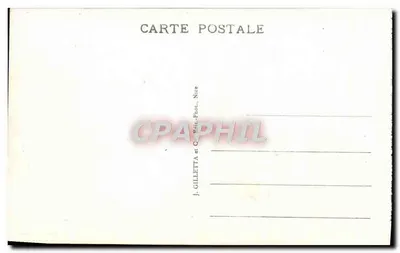 Nice - Kasyno i Ogrody Albert I — J. Gilletta, Nice — Rewers