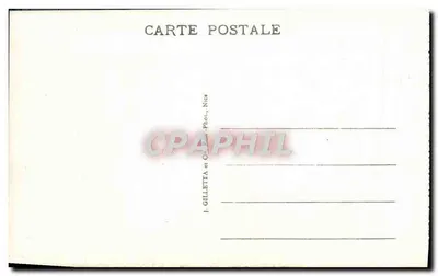 Roquebrune i Kap Martin — Widok wykonany z Route de la Grande Corniche — J. Gilletta, Nice — Rewers