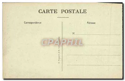 Chemin des Dames — Le Moulin de Laffaux — B. Nougard & H. Lataste, Sèvres — Rewers