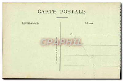 Pinon — Entrada do Castelo — B. Nougardet & H. Lentrant, Beaumont — Verso
