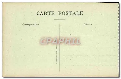 Vauxaillon e o Mont des Singes — ruínas e paisagem — B. Nongarède e H. Lautin — Verso