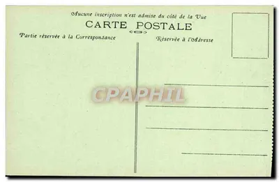 Ossuário provisório dos Campos de Batalha de Verdun — Início da Obra de Douaumont, enquanto aguarda o Monumento definitivo — Edição H.S. Verdun — Verso