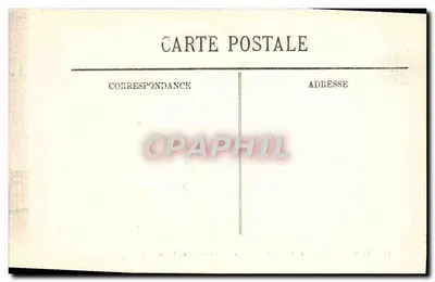 Compiègne — Zamek — Pokój sypialny Marie-Antoinetty — LL. n°27 — Rewers