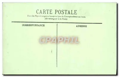 Versailles — O Castelo — Galeria dos Espelhos — Estátua de Minerva — n° 117 — Verso