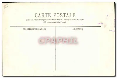 Tours — O Jardim das Prébendas d'Oé — O Lago e o Ponte — LL. — N° 130 — Verso