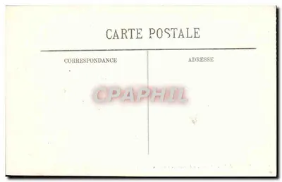 Compiègne — Façada zamku — LL — Rewers