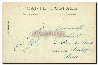 Compiègne — Park i zamku — LL. — 144 — Rewers