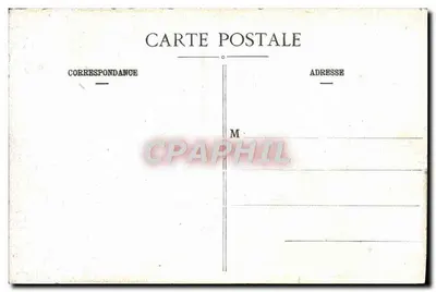 Parijs — De Invaliden — uitgever niet geïdentificeerd — Achterkant
