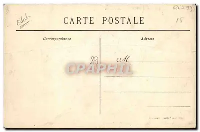 Stara pocztówka Plougastel Daoulas Zbieranie jagód Folklore — Rewers