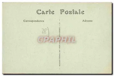 Nogent-le-Rotrou — Castelo de Saint-Jean, a Entrada — NELINHEN FRÈRES, IMP. CRÉTÉ, SUCCESSION CORIHEL — Verso