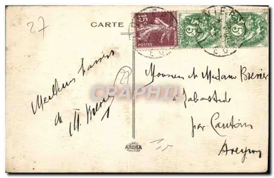 Louviers — Banque Nationale de Crédit — Edição E. Dinho, Livraria-Papelaria — Verso