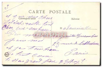 Gisors (Eure) — Catedral, Portal Norte — J. Bourgeix, lib.-editora, Gisors (Eure) — Verso