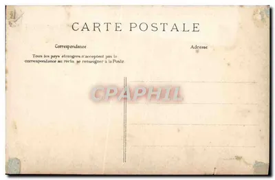 NANTES — Abside da Catedral — Coleção F. Chapeau, Nantes, n° 178 — Verso