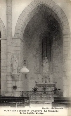 Pontigny (Yonne) - A Abadia - A Capela da Santa Virgem — edit. Chartier, Pontigny
