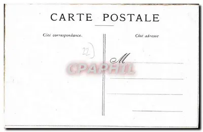Pléneuf (Côtes-du-Nord) — Zamek Bien-Assis — wydawca nieznany — Rewers