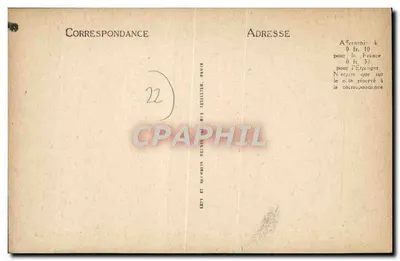 Interno della Cappella di Notre-Dame de Kerfons — Jubé del 1532 — Env. di LANNION — Editore EL — Verso