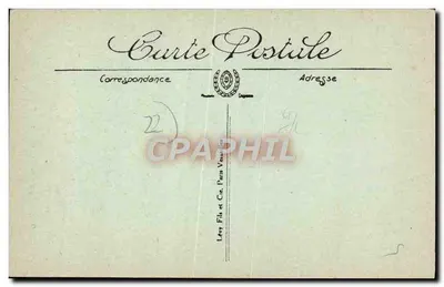 LANNION -- Igreja de Bréclevenez - Portal. Os três Pilares. — LL — Verso
