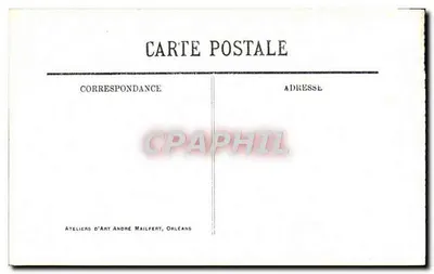Orléans — Inwendige zicht van de binnenplaats (oostkant) — Ateliers d'Art André Mailfert — Achterkant